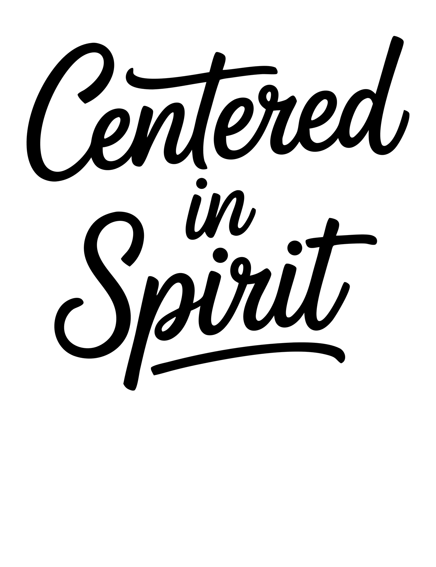 Centered In Spirit T-Shirt