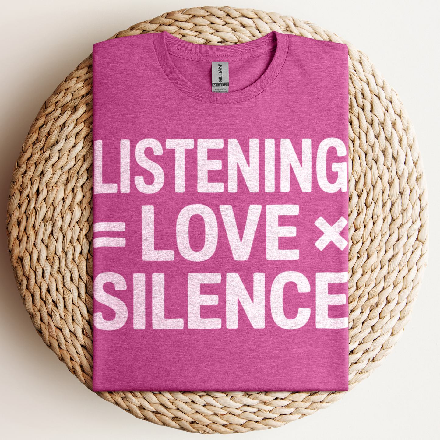 Listening Love Silence T-Shirt