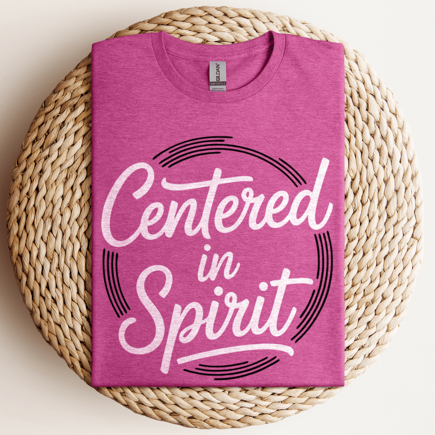 Centered In Spirit T-Shirt Heather Berry / S