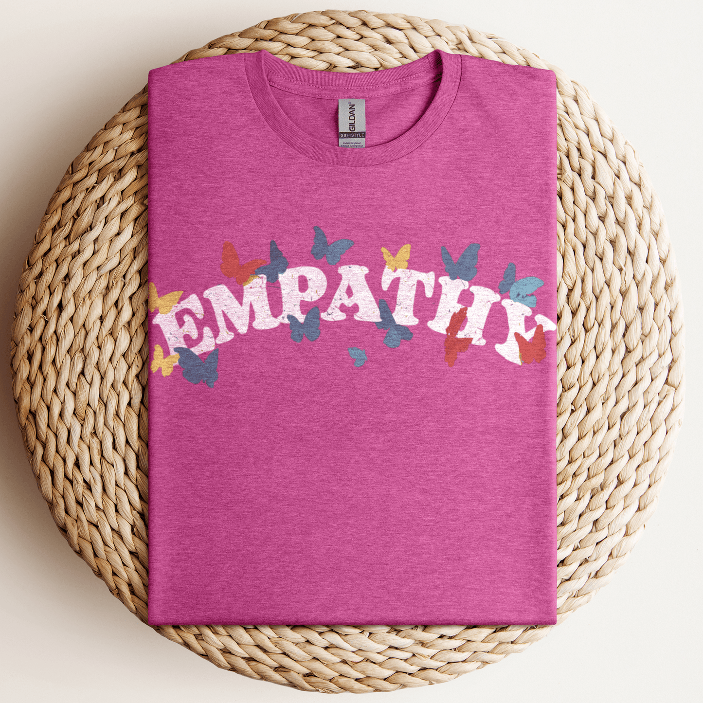 Empathy T-Shirt Heather Berry / S