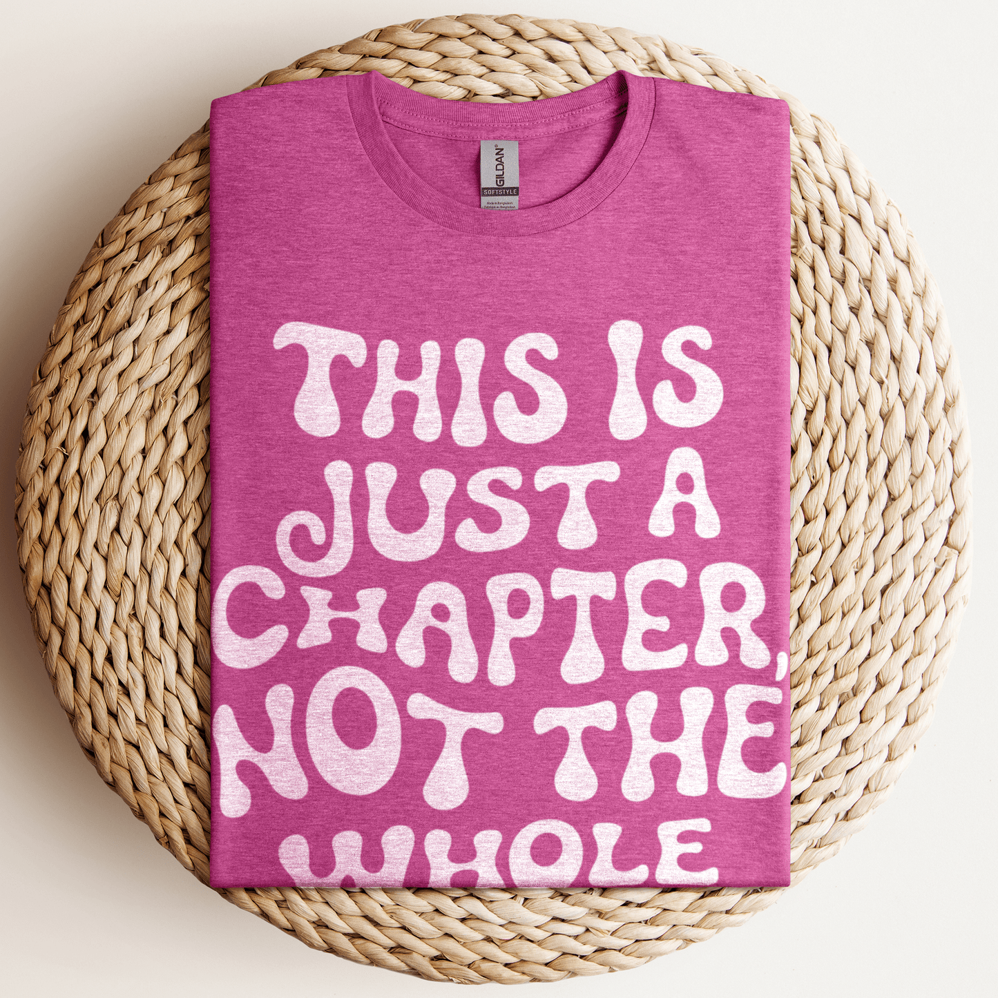 This Is Just A Chapter T-Shirt Heather Berry / S