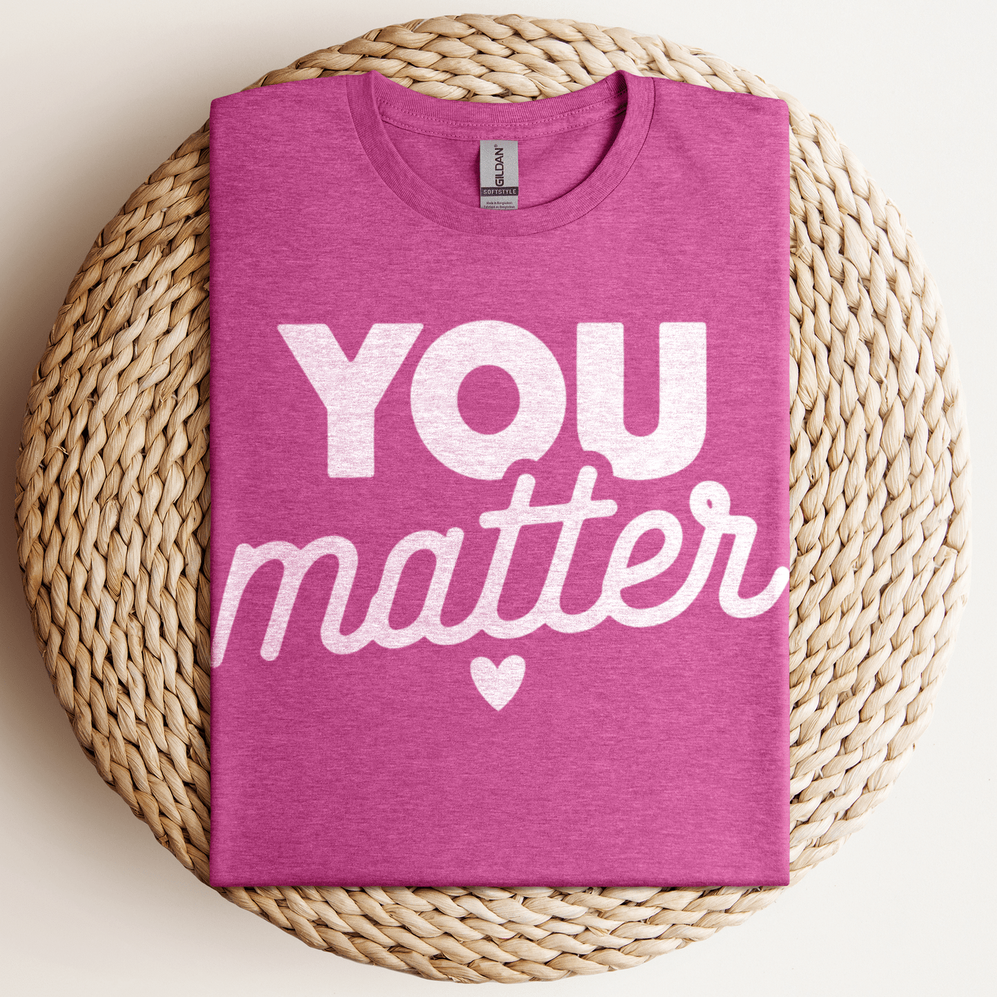 You Matter T-Shirt Heather Berry / S