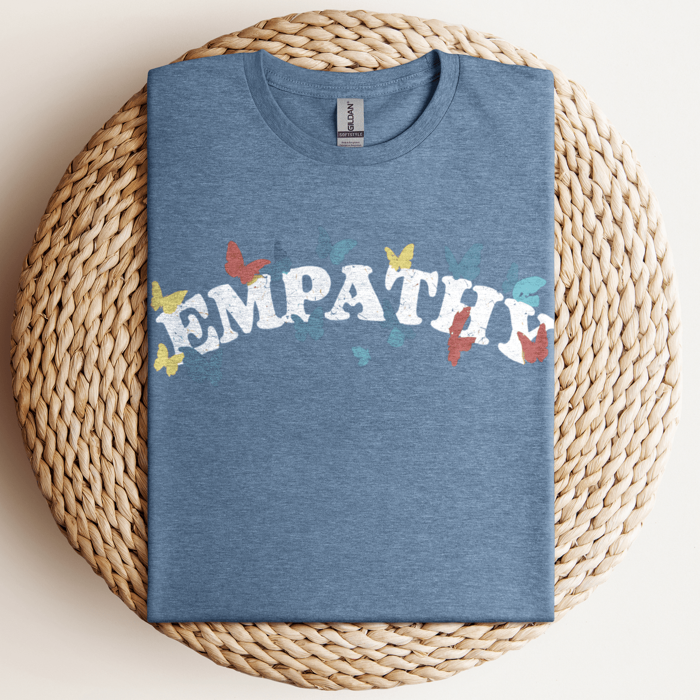 Empathy T-Shirt Heather Indigo / S