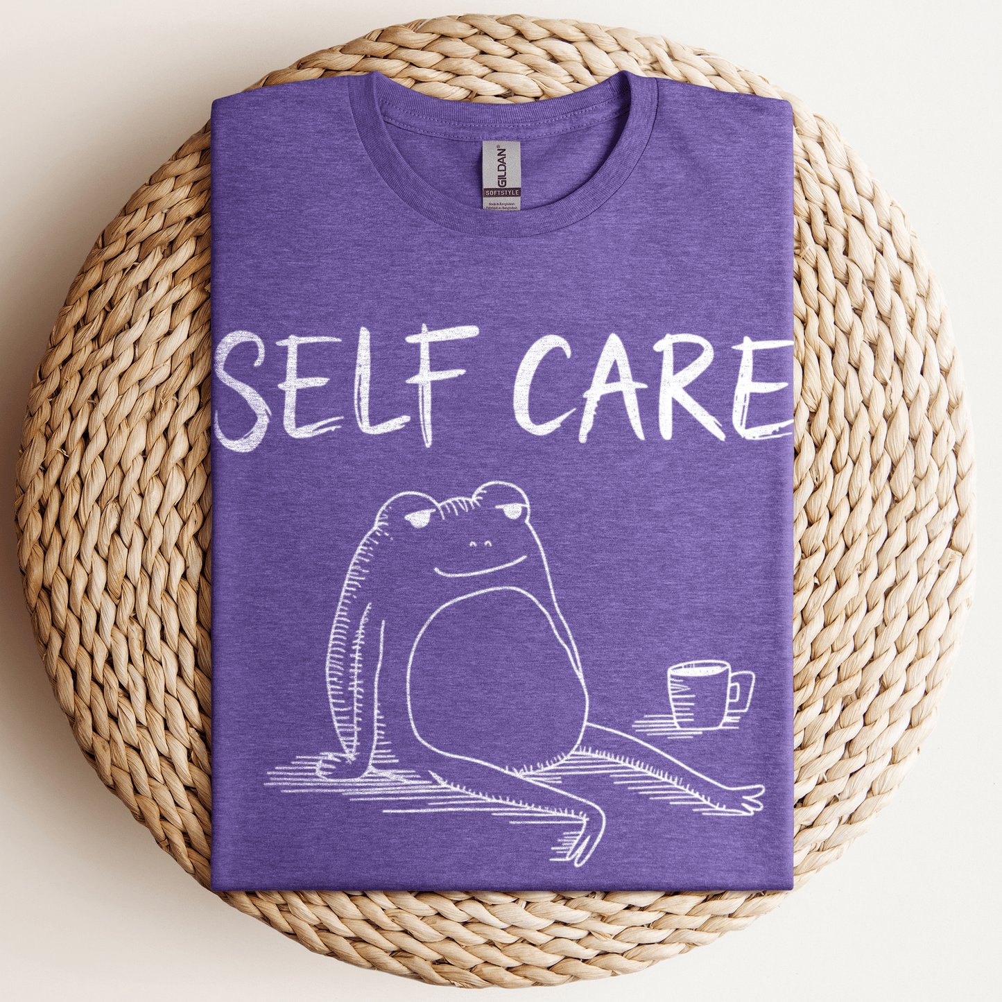 Self Care T-Shirt Heather Purple / S