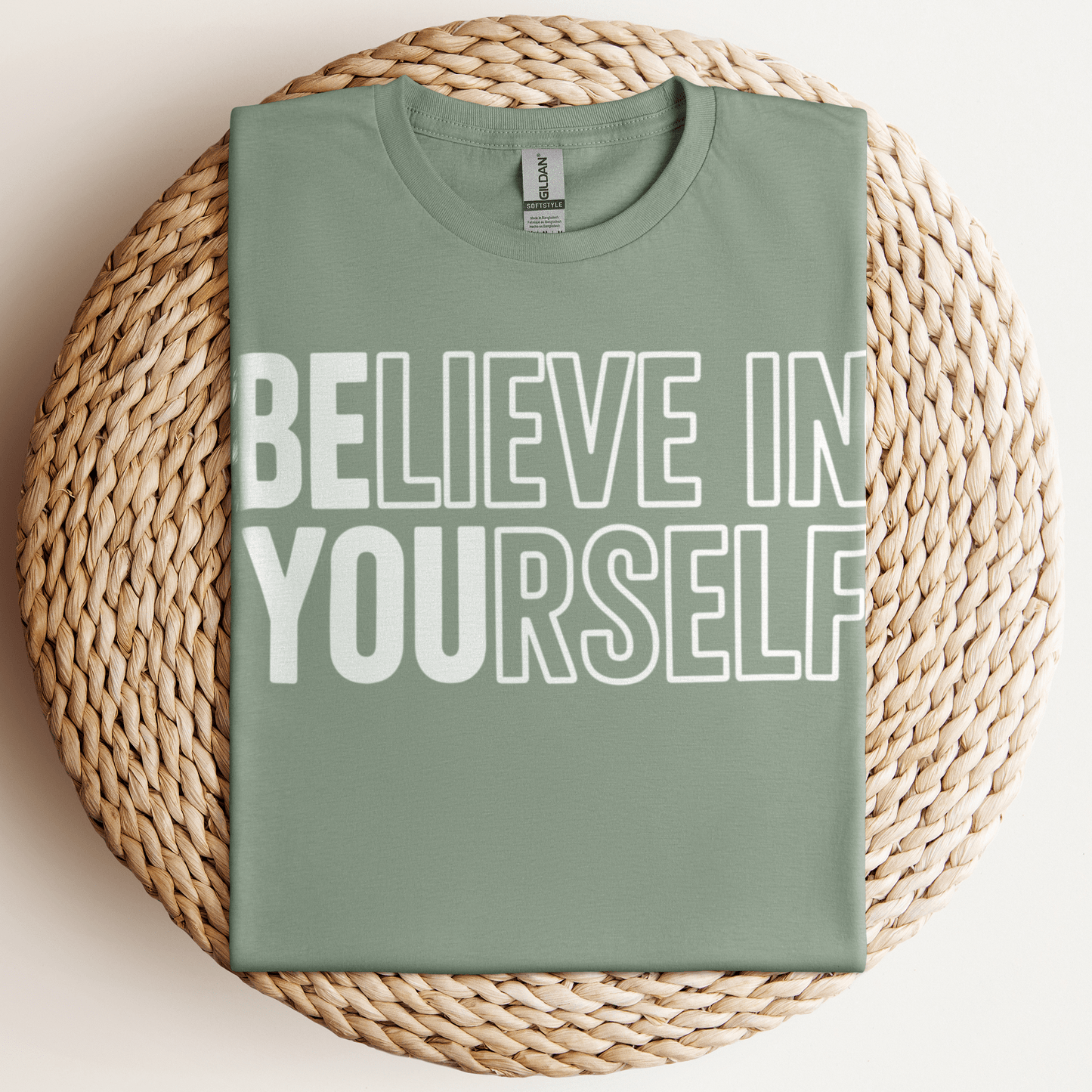 Believe In Yourself T-Shirt Sage / S
