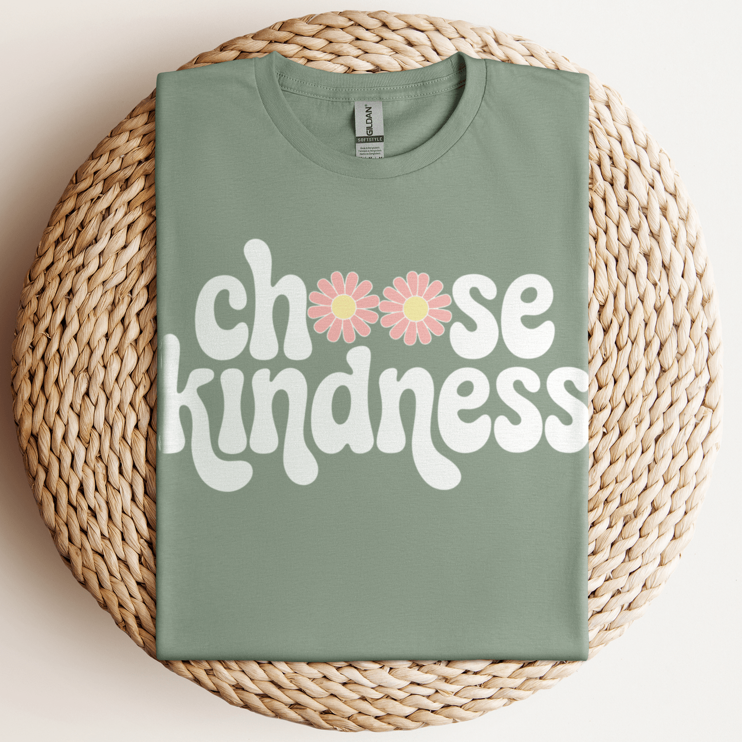 Choose Kindness T-Shirt Sage / S