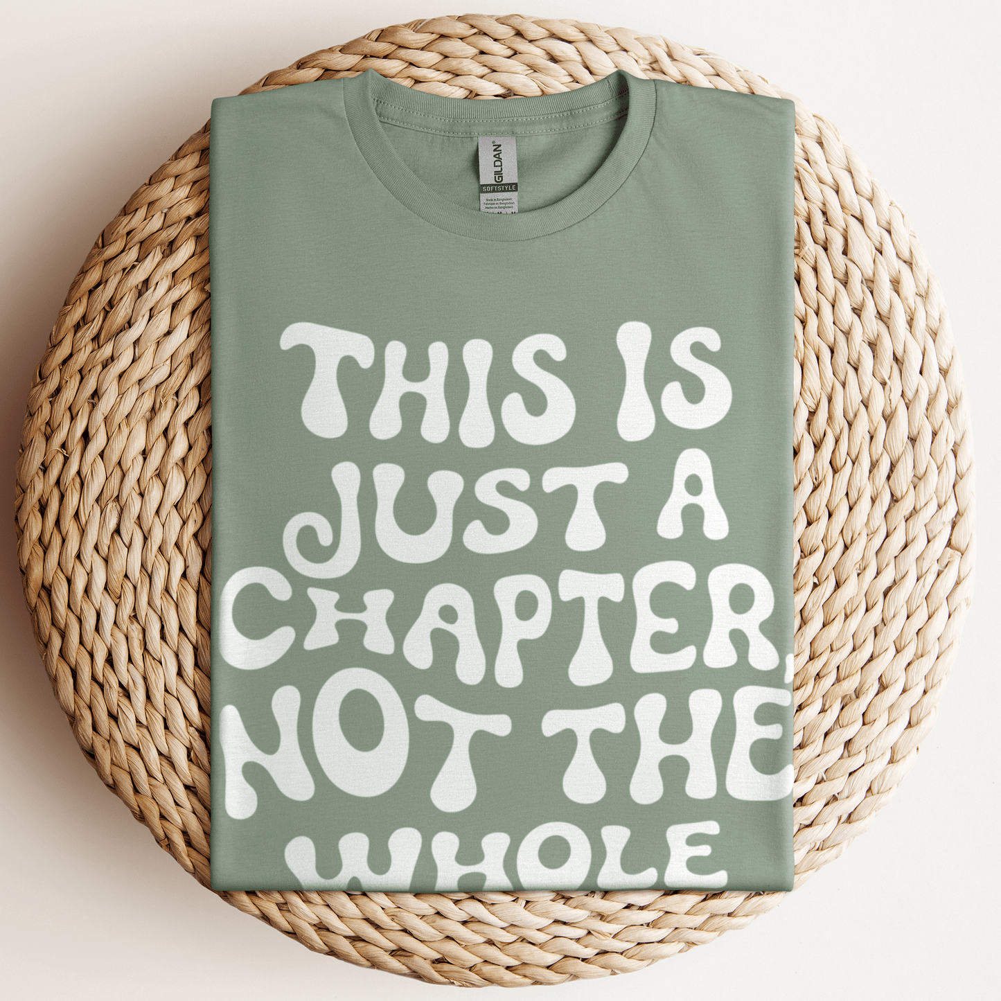 This Is Just A Chapter T-Shirt Sage / S