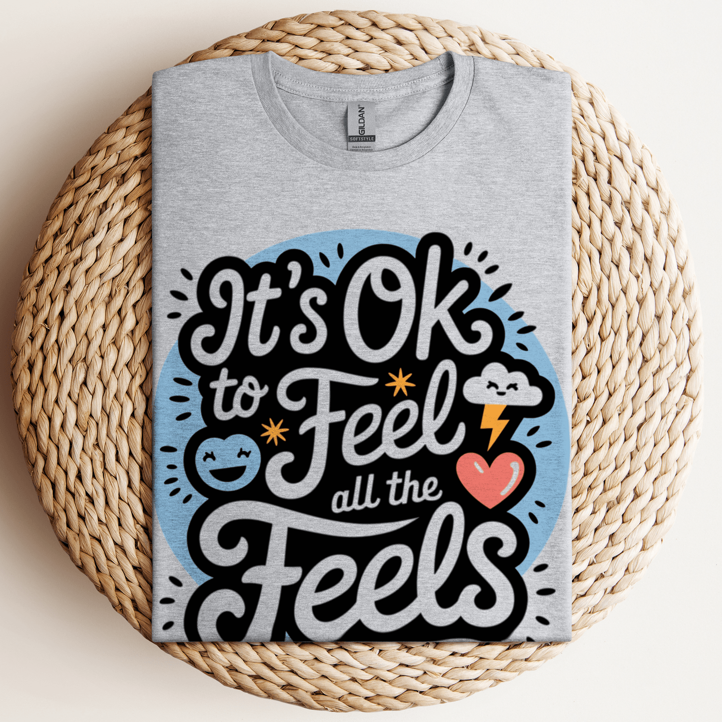 All the Feels T-Shirt Sport Grey / S