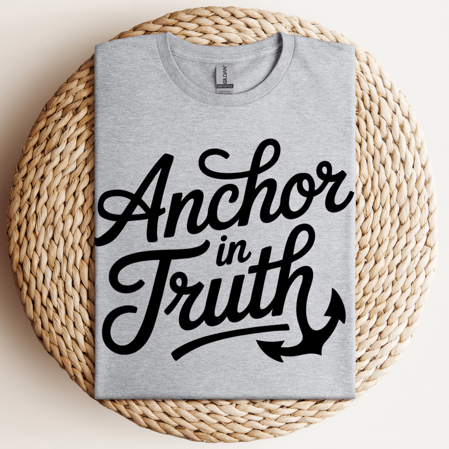Anchor In Truth T-Shirt Sport Grey / S