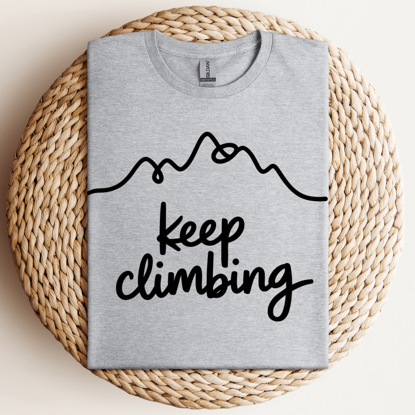 Keep Climbing T-Shirt Sport Grey / S