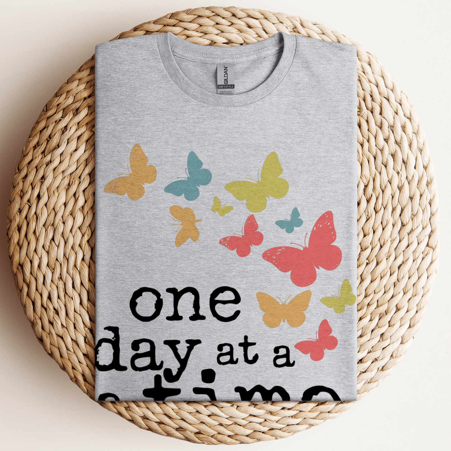 One Day At A Time T-Shirt Sport Grey / S