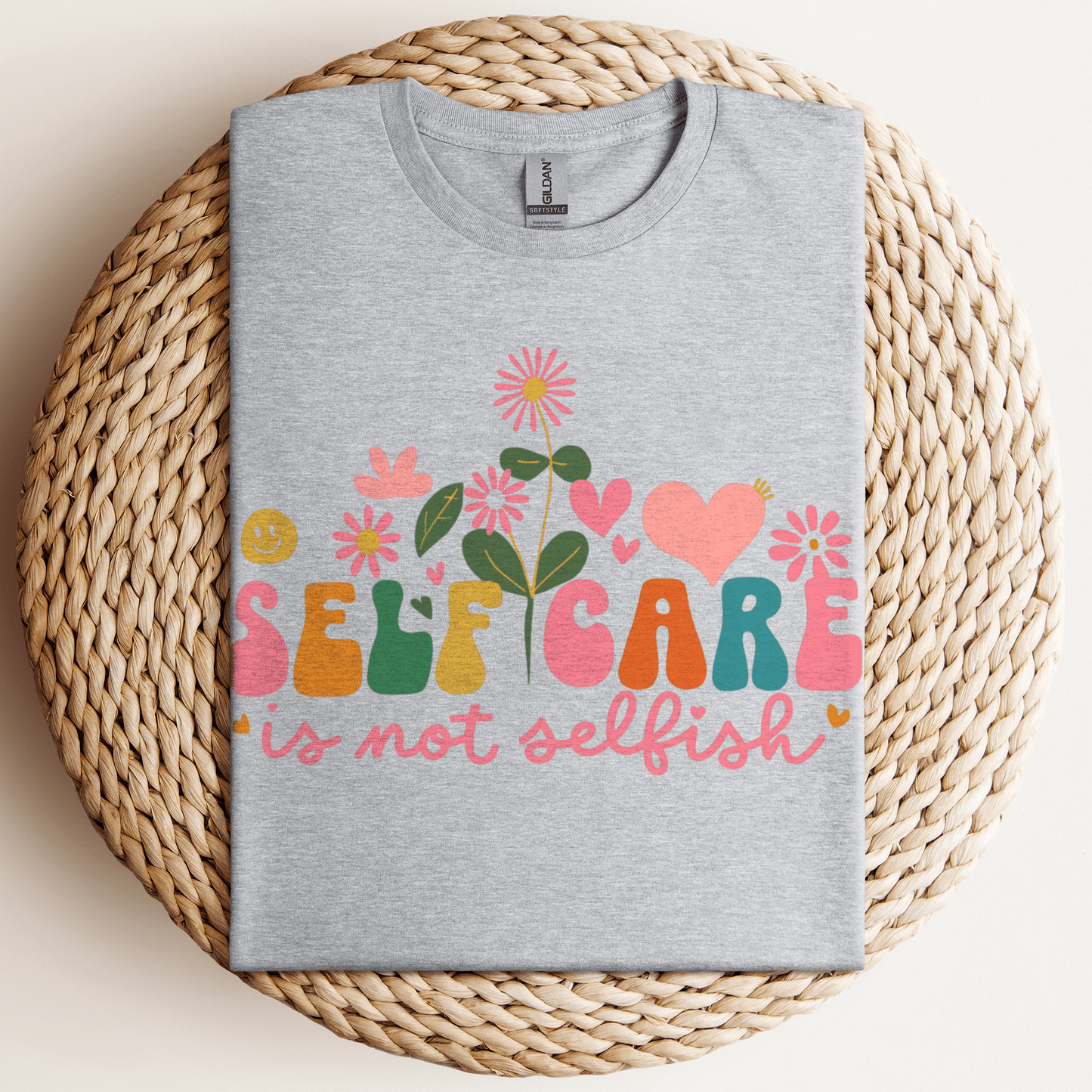 Self Care Is Not T-Shirt Sport Grey / S