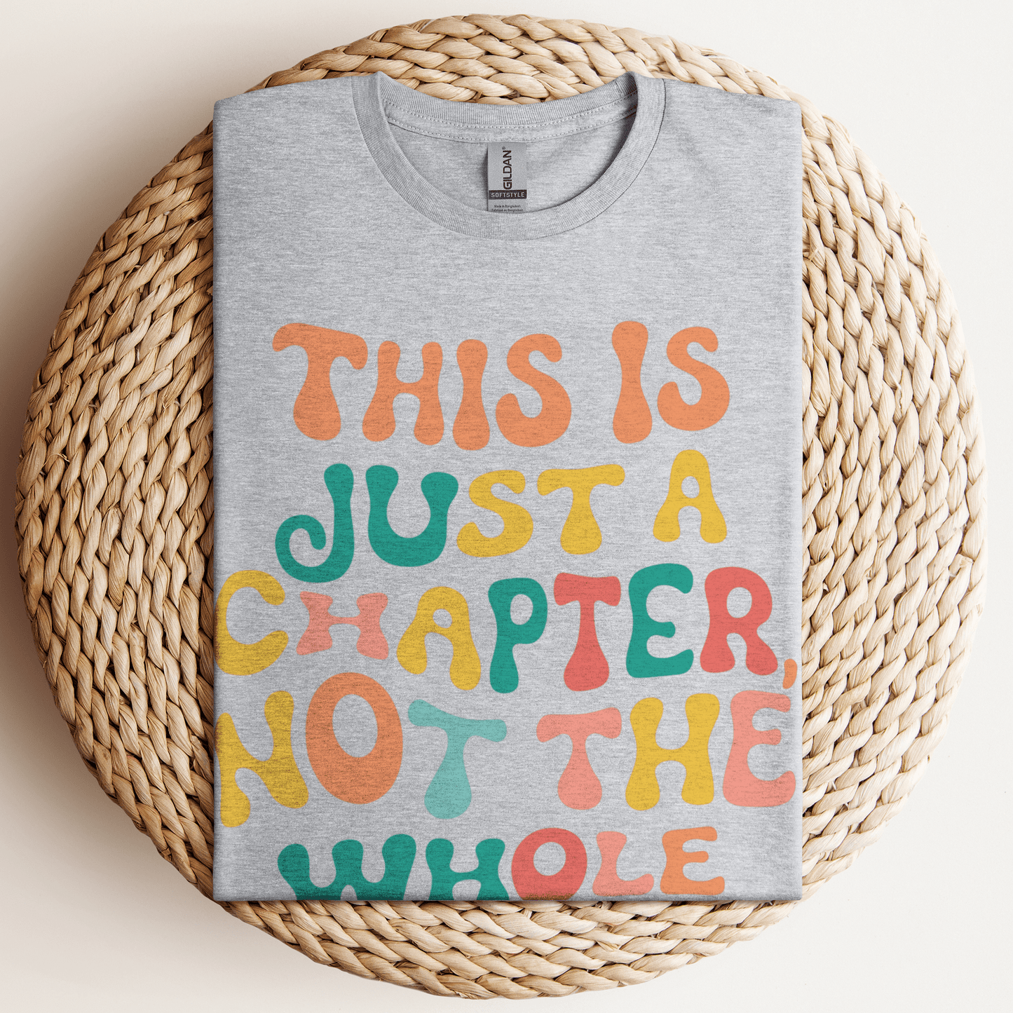 This Is Just A Chapter T-Shirt Sport Grey / S
