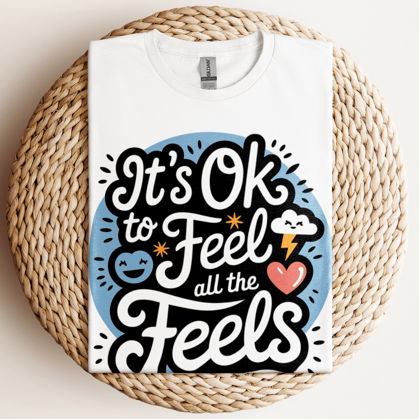 All the Feels T-Shirt White / S