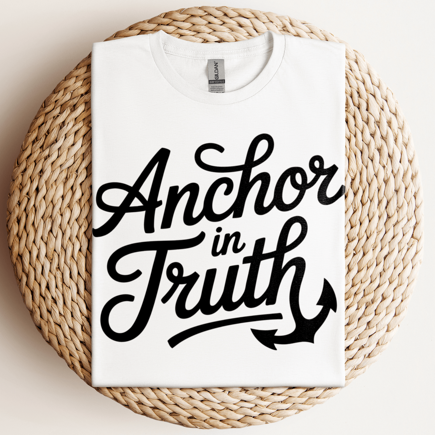Anchor In Truth T-Shirt White / S