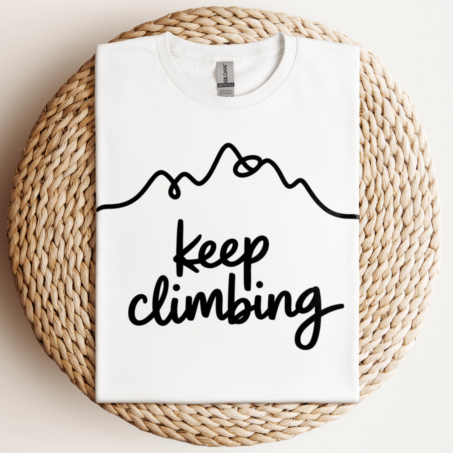 Keep Climbing T-Shirt White / S