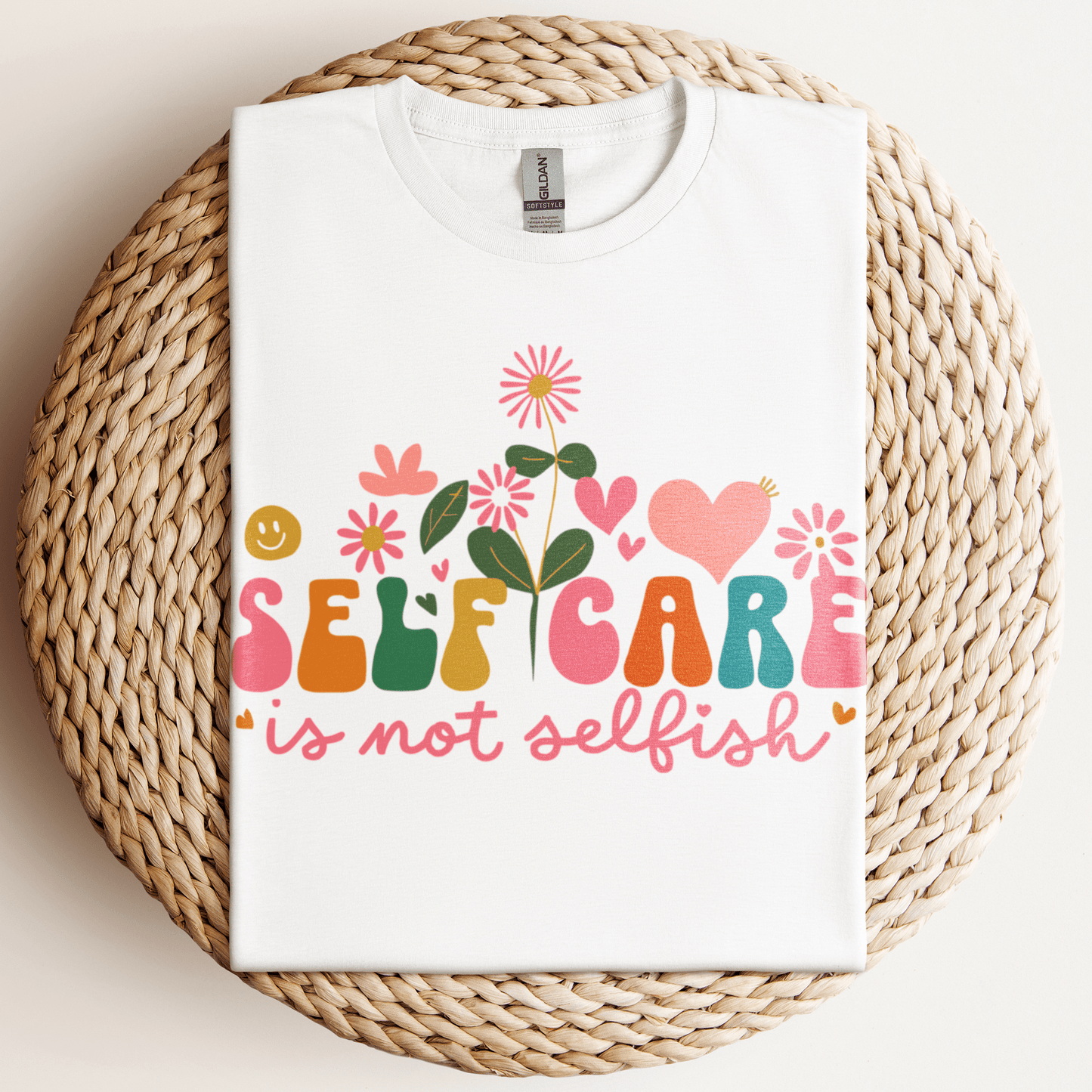 Self Care Is Not T-Shirt White / S