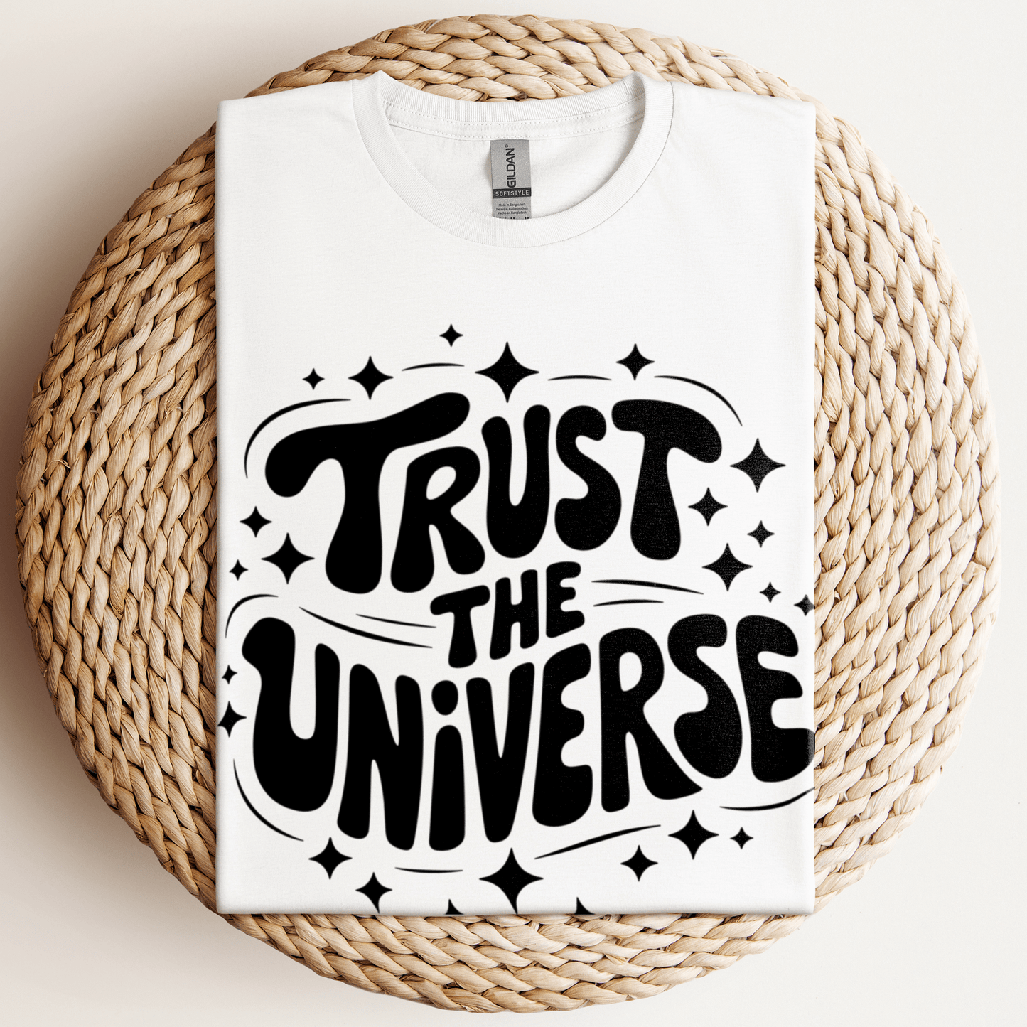 Trust The Universe T-Shirt White / S