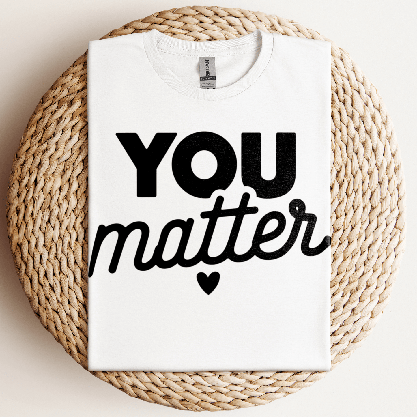 You Matter T-Shirt White / S