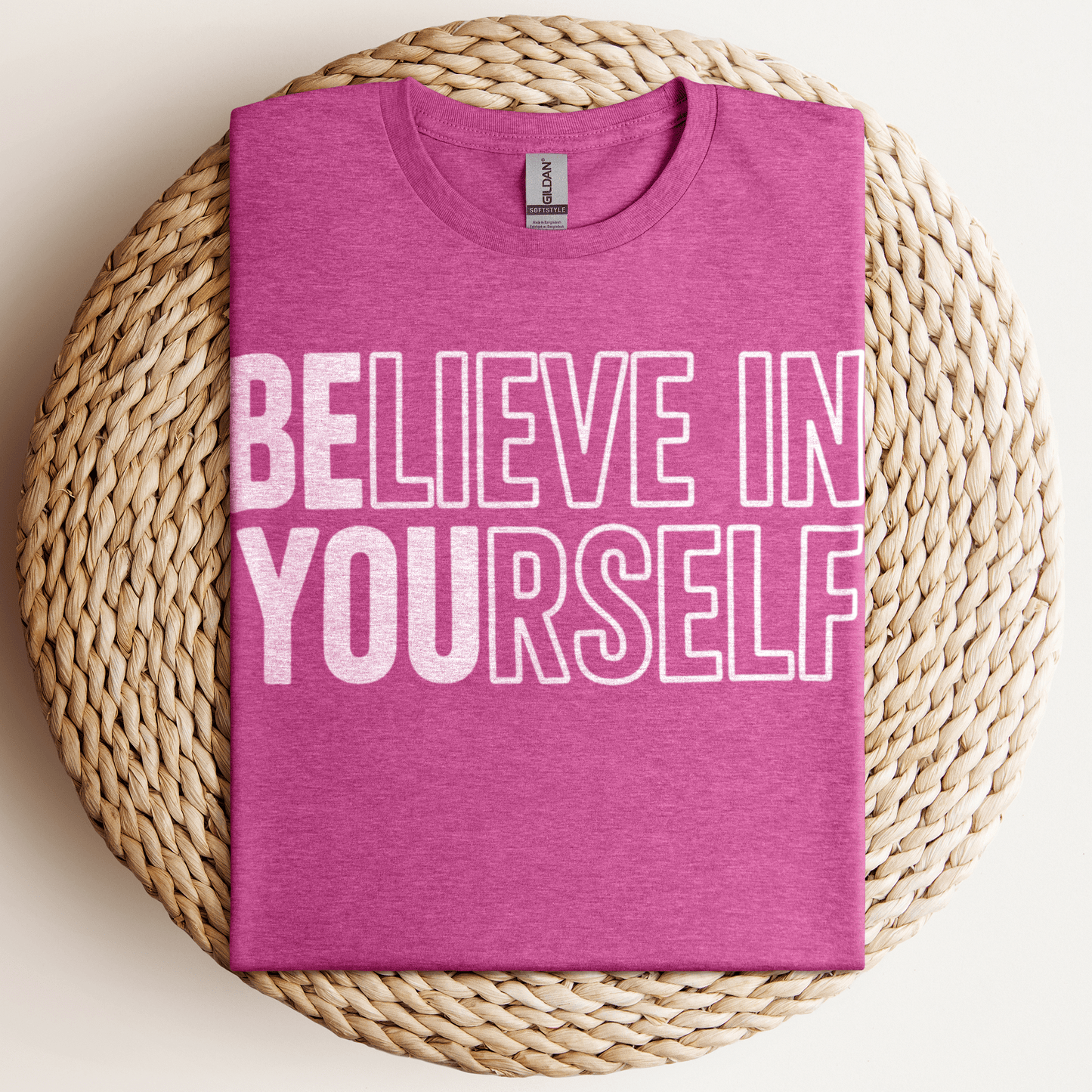 Believe In Yourself T-Shirt Heather Berry / S