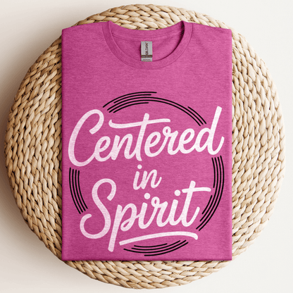 Centered In Spirit T-Shirt Heather Berry / S