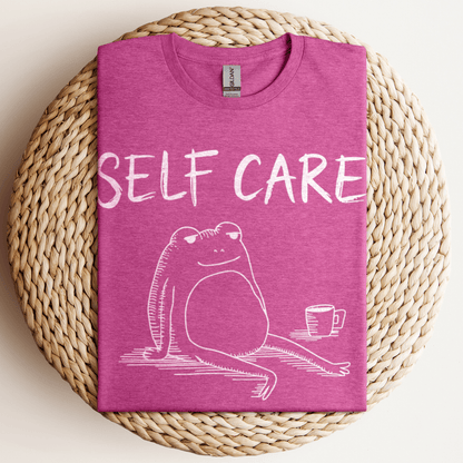 Self Care T-Shirt Heather Berry / S