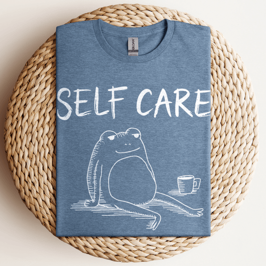 Self Care T-Shirt Heather Indigo / S