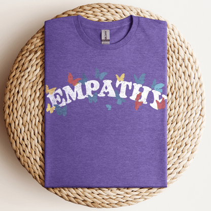 Empathy T-Shirt Heather Purple / S