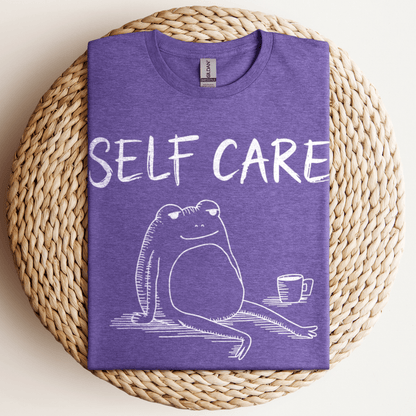 Self Care T-Shirt Heather Purple / S