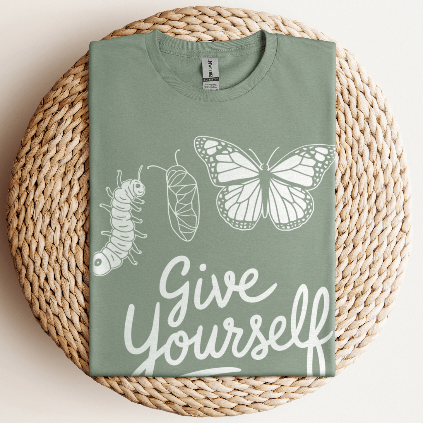 Give Yourself Time T-Shirt Sage / S