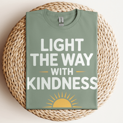 Light The Way With T-Shirt Sage / S
