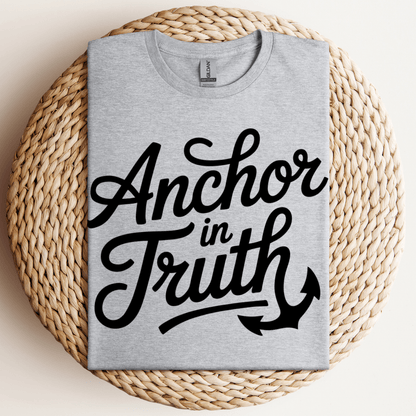 Anchor In Truth T-Shirt Sport Grey / S