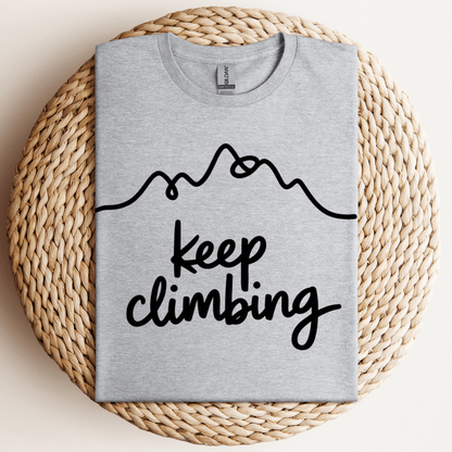 Keep Climbing T-Shirt Sport Grey / S