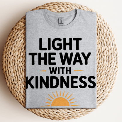 Light The Way With T-Shirt Sport Grey / S