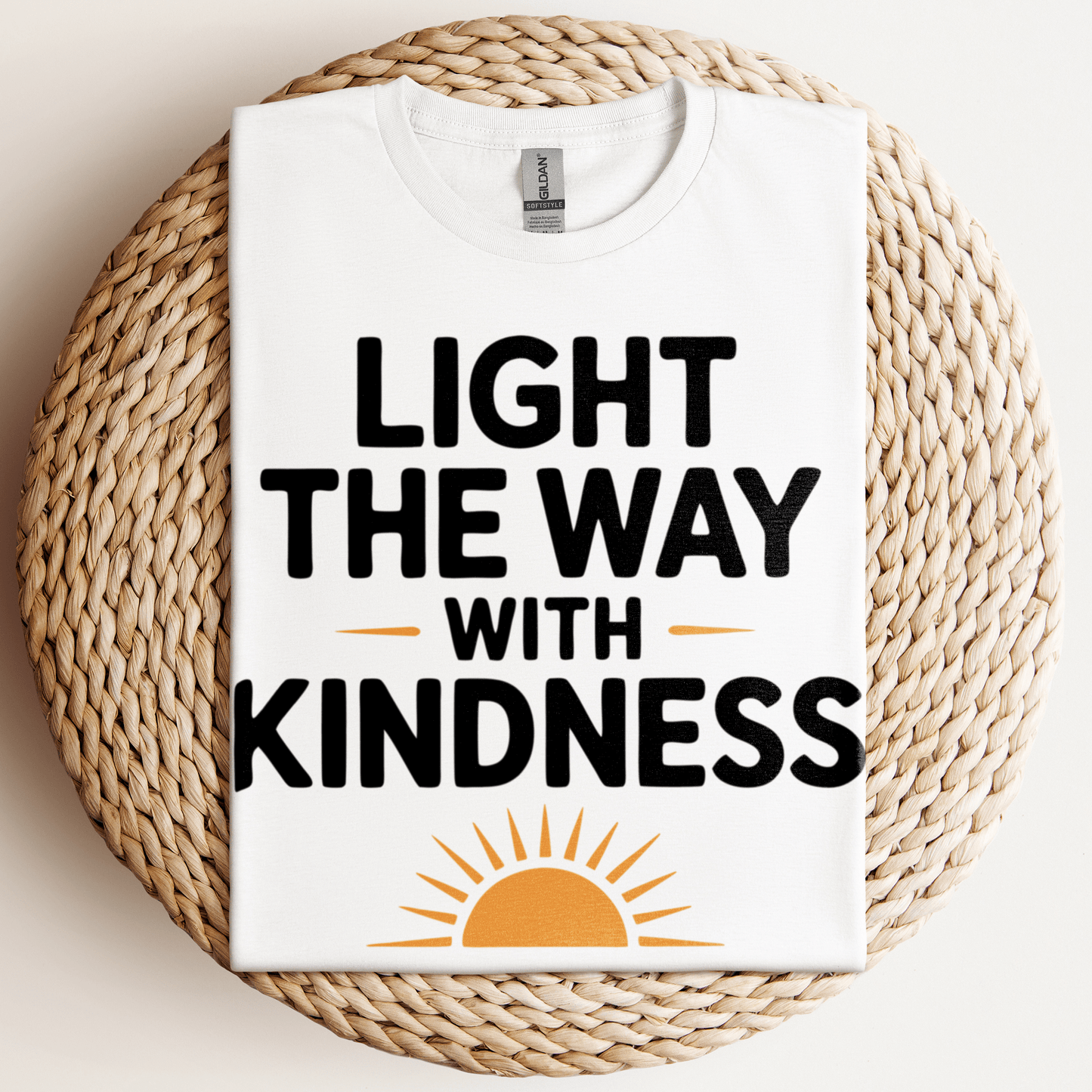 Light The Way With T-Shirt White / S