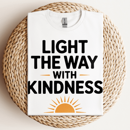 Light The Way With T-Shirt White / S