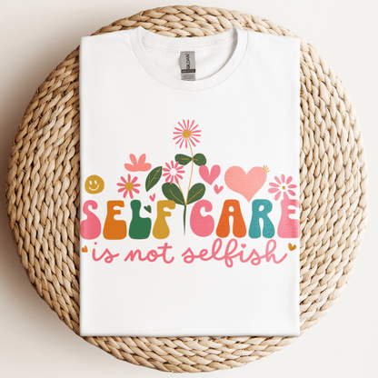 Self Care Is Not T-Shirt White / S